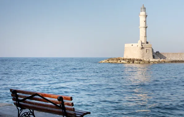 Картинка море, природа, маяк