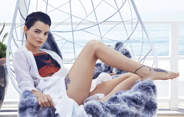 Картинка girl, tatoo, look, actress, feets, Negasonic Teenage Warhead, Brianna Hildebrand