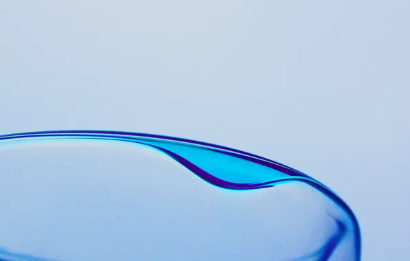Вода, синий, капля, минимализм, minimalism, blue, drop, water