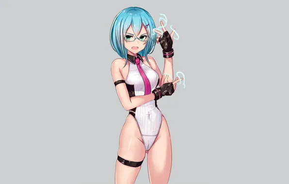 Girl, sexy, boobs, anime, beautiful, short hair, pretty, erotic