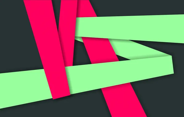 Картинка линии, полосы, лента, объем