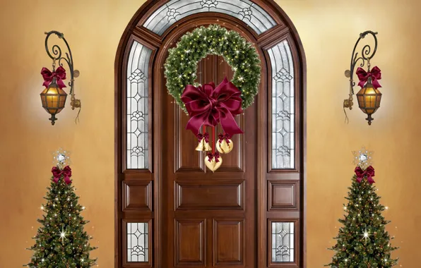 Christmas, christmas trees, Decoration, christmas ornaments