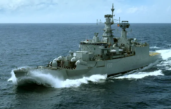 Фрегат, ВМС Индии, F 22, INS Ganga