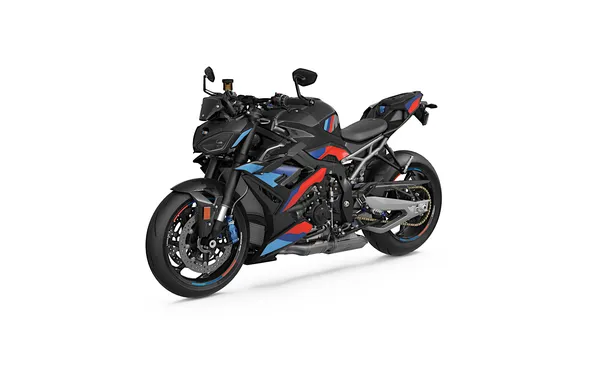 Bikes, White background, BMW M 1000 R, Sports bikes, M Competition