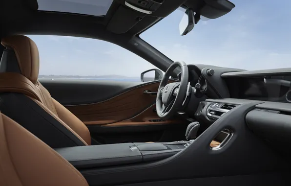 Lexus, салон, Limited Edition, LC 500, 2019