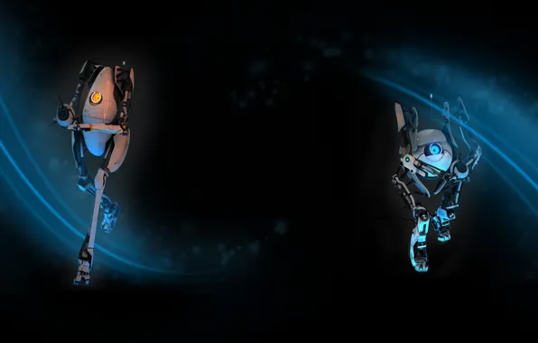 Steam, Portal 2, Фон профиля, Bots