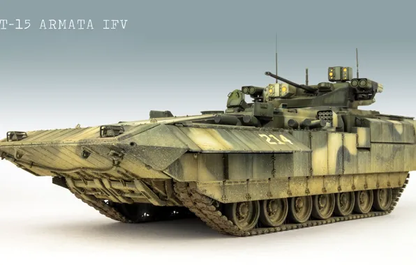 Модель, боевая машина пехоты, БМП, Армата, T-15 Армата, T-15