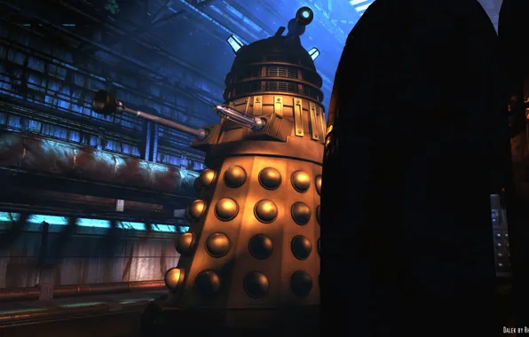 Оружие, башня, пушка, dalek