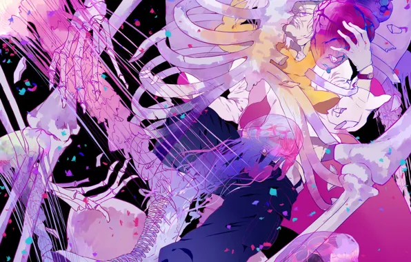 Jellyfish, DRAMAtical Murder, Fanart, Nitro+CHiRAL, Clear (DMMd), Pixiv, Fanart From Pixiv, Fried-rice