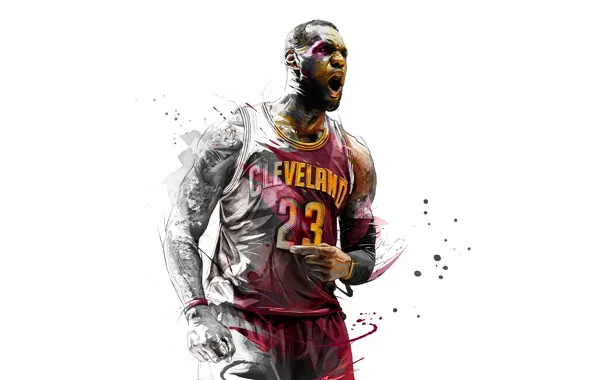 Картинка LeBron James, Basketball, Cleveland