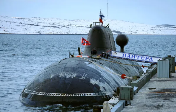 Лодка, Пантера, подводная, атомная