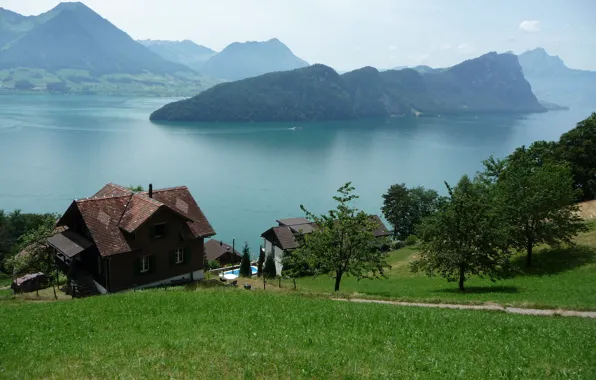 Switzerland, ALPS, lake Lucern