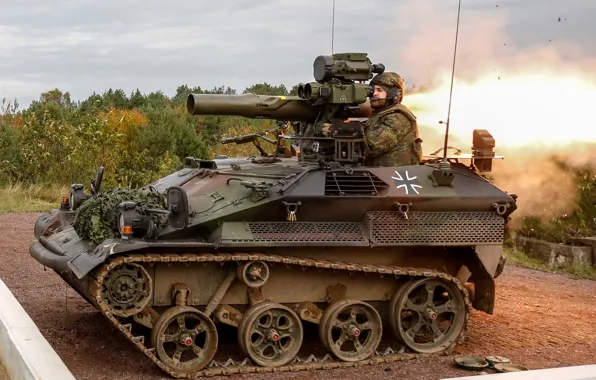 Германия, бронетранспортёр, Wiesel 1 TOW