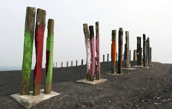 Пейзаж, фон, Totems