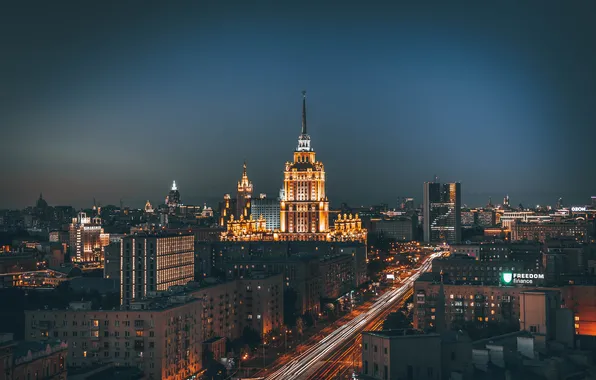 Картинка лето, Дмитрий Трепольский, вечер, Москва