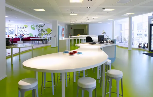 Дизайн, пространство, интерьер, офис, рабочее, interior, workplace, служебное