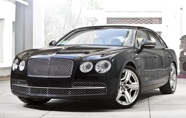 Car, машина, Bentley, роскошь, передок, new, 2013, Flying Spur