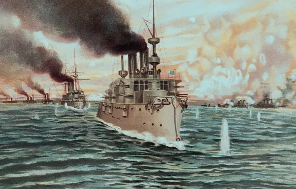 Картинка море, война, Флот