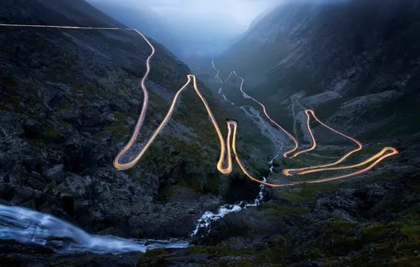 Картинка дорога, Norway, Trollstigen