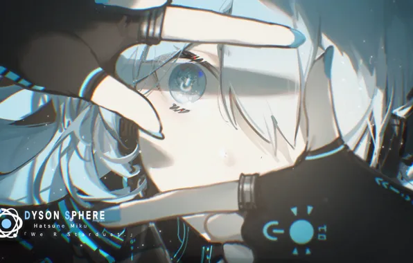Девушка, Hatsune Miku, Vocaloid