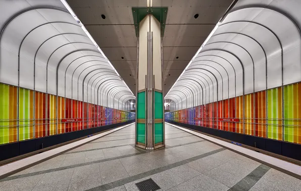 Город, метро, Munich