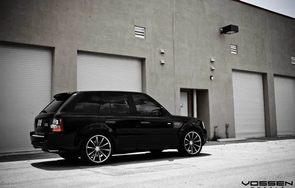 Land Rover, Range Rover, Black, Vossen