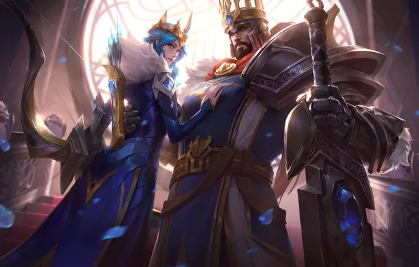 Королева, король, League Of Legends