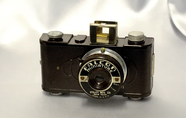 Фон, фотоаппарат, корпус, видоискатель, объектив Lentille 50mm minivar, Falcon miniature