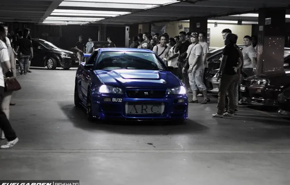 Nissan, GT-R, Skyline, R34