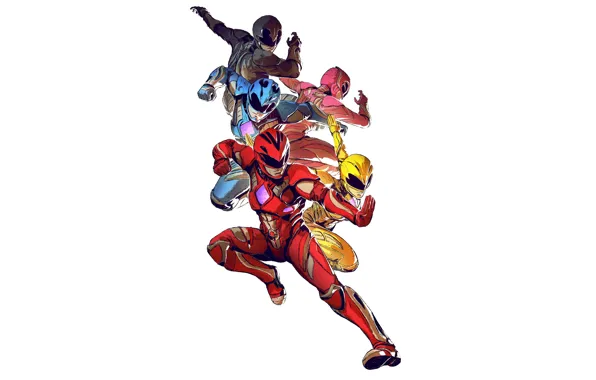 Cinema, movie, hero, film, suit, helmet, Power Rangers, yuusha