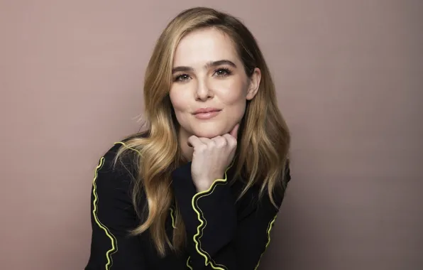 Картинка улыбка, портрет, актриса, Zoey Deutch