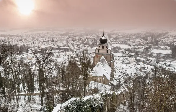 Winter, Baden-Württemberg, Herrenberg