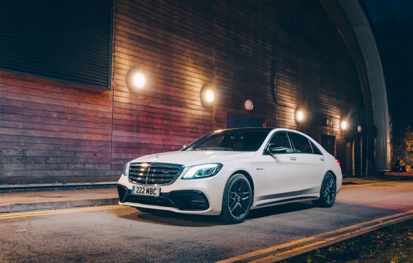 Mercedes-Benz, седан, AMG, S-Class, S63, 2017