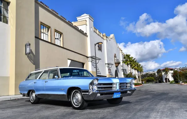 Картинка Pontiac, Custom, Bonneville, Safari, '1965