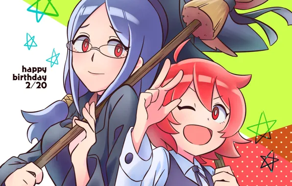 Девочки, подружки, Академия ведьмочек, Little Witch Academia