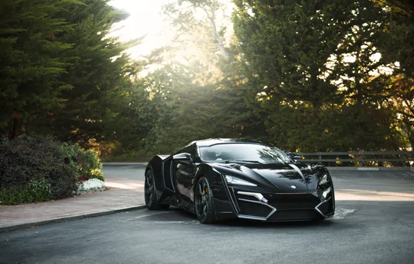 Black, 2014, lykan, hypersport