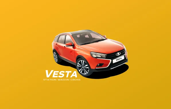 Обои concept, концепт, ваз, lada, лада, автоваз, lada vesta cross, лада ...