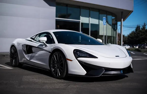 McLaren, White, Silica, 570S, 215