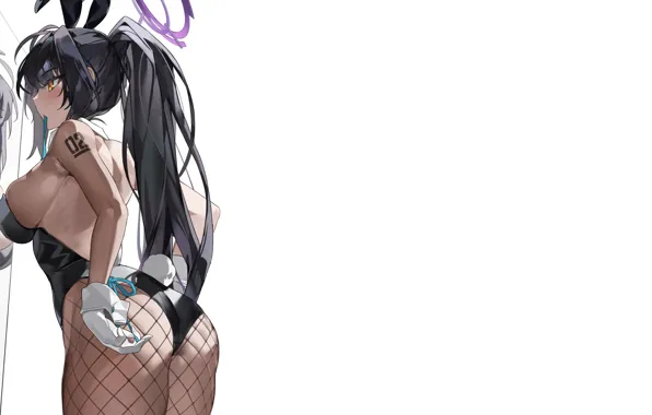 Girl, hot, sexy, ass, boobs, anime, pretty, reflection