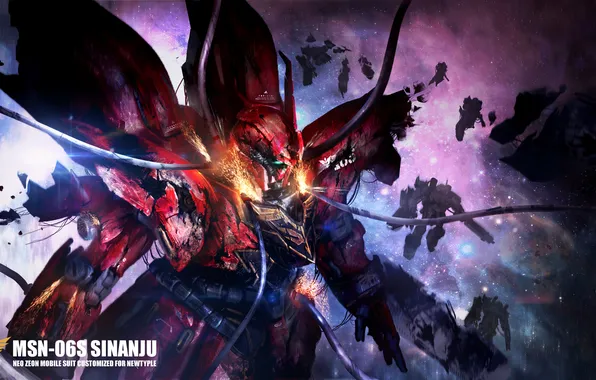 Картинка робот, аниме, броня, suit, Gundam