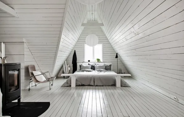 Дизайн, интерьер, спальня, Grimmeredsvägen