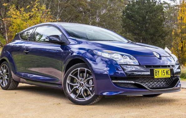 Картинка Renault, forest, Megane