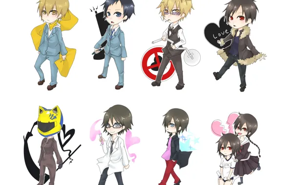 Персонажи, Durarara, Дюрара