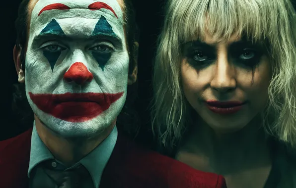 Клоун, двое, грим, Леди Гага, Joker: Folie a Deux