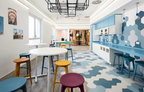 Дизайн, стиль, интерьер, клуб, помещение, Binario F, by CBRE