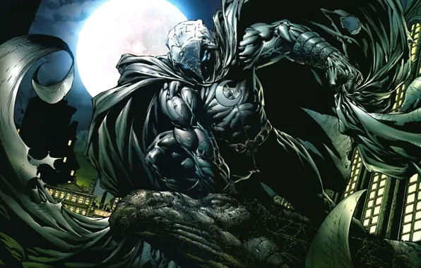 Комиксы, Marvel, comics, Marvel Comics, Марк Спектор, Moon Knight, Хоншу, Лунный Рыцарь