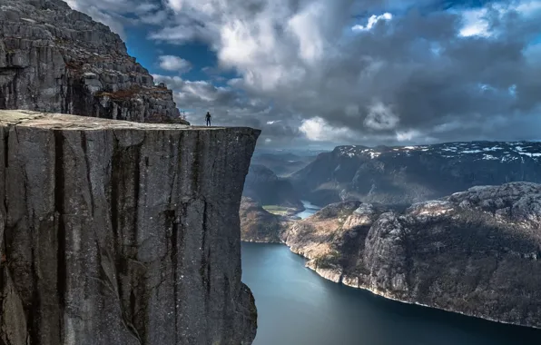 Nature, Landscape, River, Photography, On Top Of The World