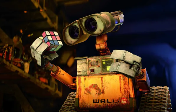 Wall-e, kubick-rubik, admire