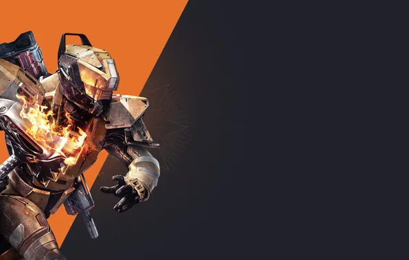 Fire, flame, gun, weapon, rifle, spark, Destiny, Destiny The Taken King