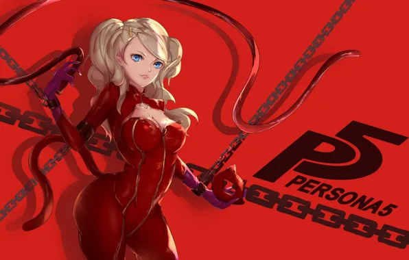 Кошка, девушка, маска, Persona 5, Персона 5